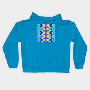 The magic of colored circles Kids Hoodie